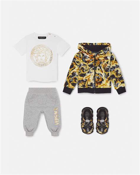 versace baby swaddle|versace baby sweatpants.